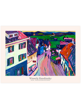 Kandinsky Murnau View from the Window of the Griesbrau - Art Print